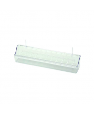 voerbakje Reggio 30 cm (transparant)