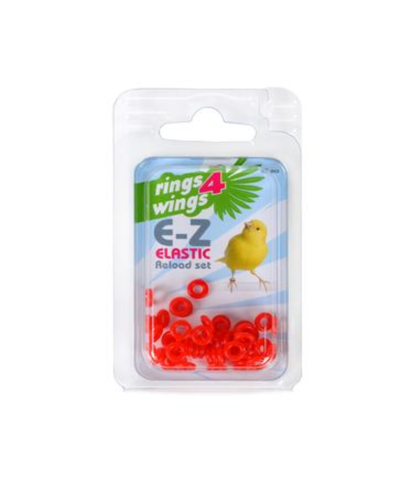 Bagues E-Z élastique ø 2 mm (disponible en plusieurs couleurs)