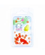 Bagues E-Z élastique ø 2 mm (disponible en plusieurs couleurs)