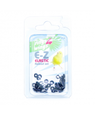 Bagues E-Z élastique ø 2 mm (disponible en plusieurs couleurs)