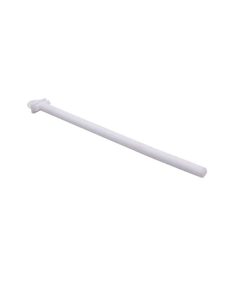 Zitstok plastic wit 22 cm