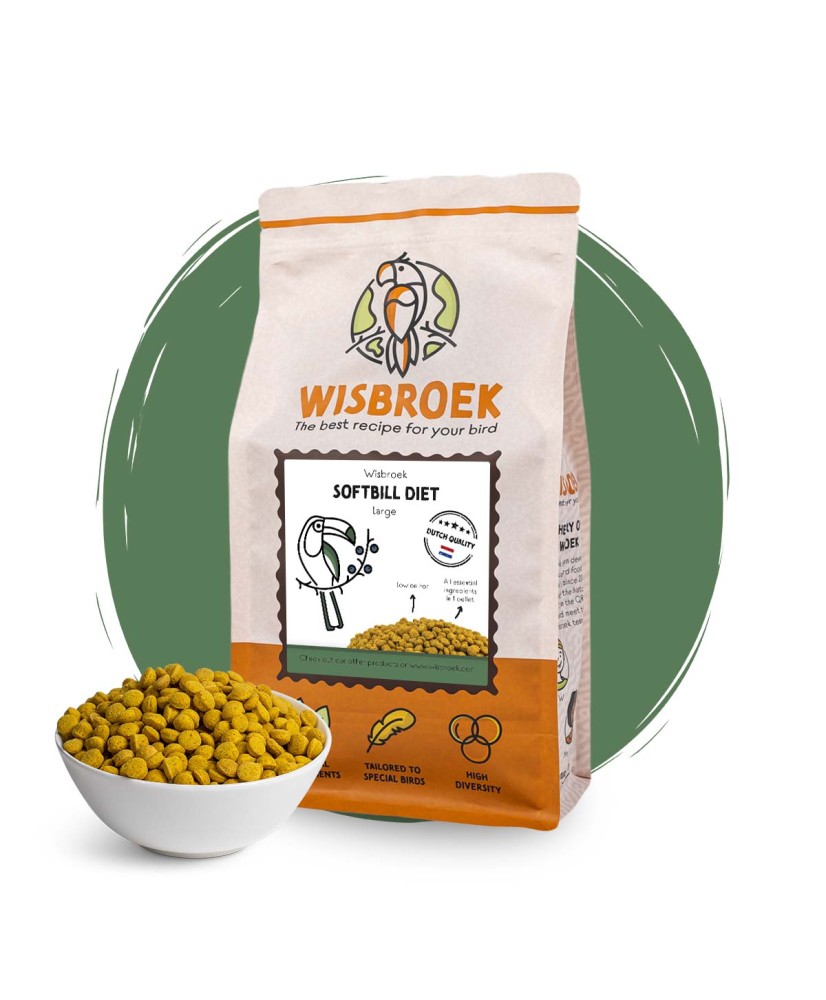 Wisbroek Softbill Diet Large 1 kg