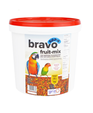 Bravo fruit mix voor parkieten en papegaaien