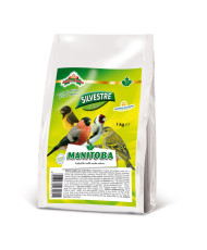 Manitoba Silvestre 1 kg - eivoer voor wildzang verrijkt met mariadistel