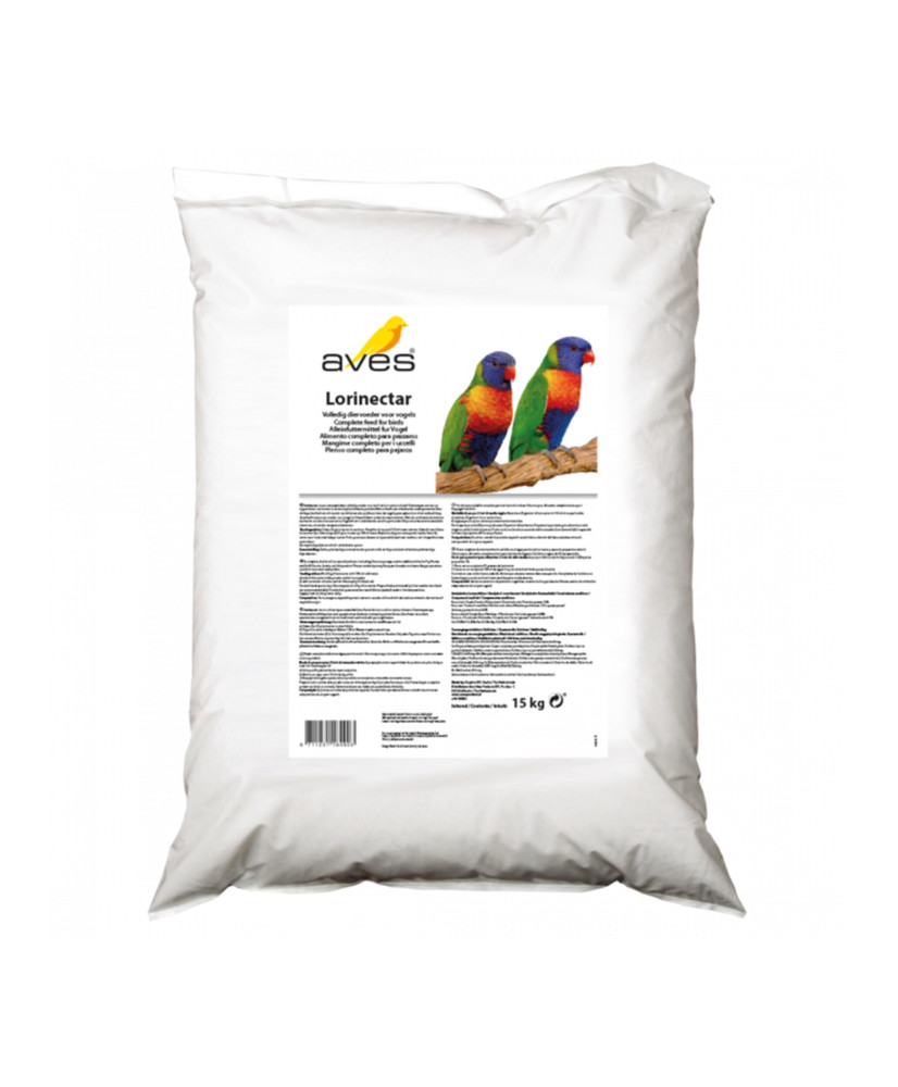 Aves lorinectar 15 kg - aliment complet pour loris et loriquets