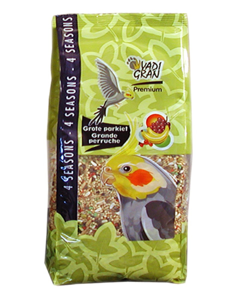 Vadigran Grote parkieten Vita Premium met fruit 4 kg