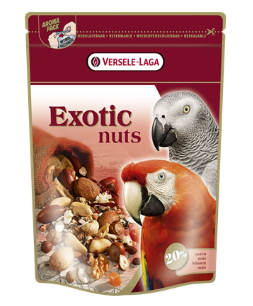 Versele Prestige-Premium Papegaaien Exotic Nuts mix 750g
