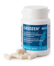 Casozen® - Remède naturel anti-stress et picage des plumes pour grandes perruches et perroquets
