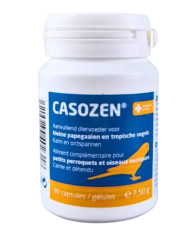 Casozen® - Natuurlijk Antistress- en Verenplukmiddel voor kleine parkieten en tropische vogels