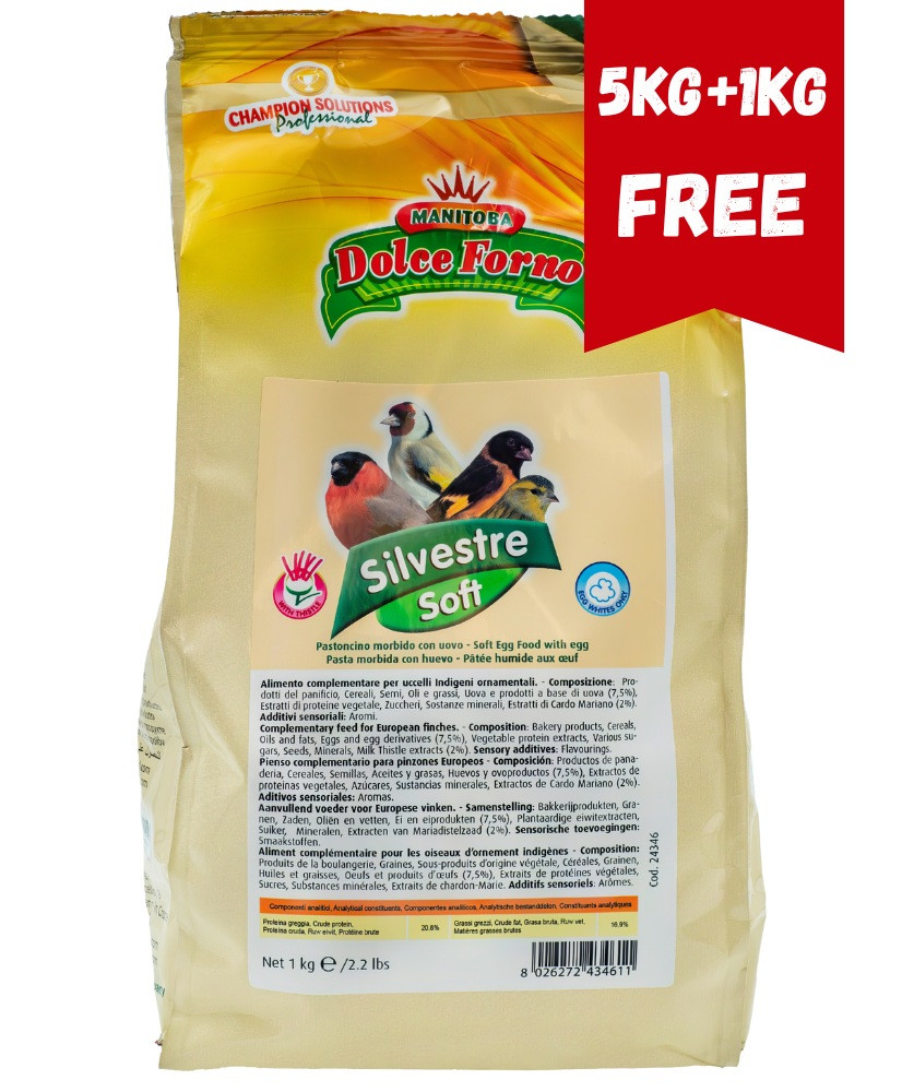 Manitoba silvestre soft 5kg + 1kg gratis