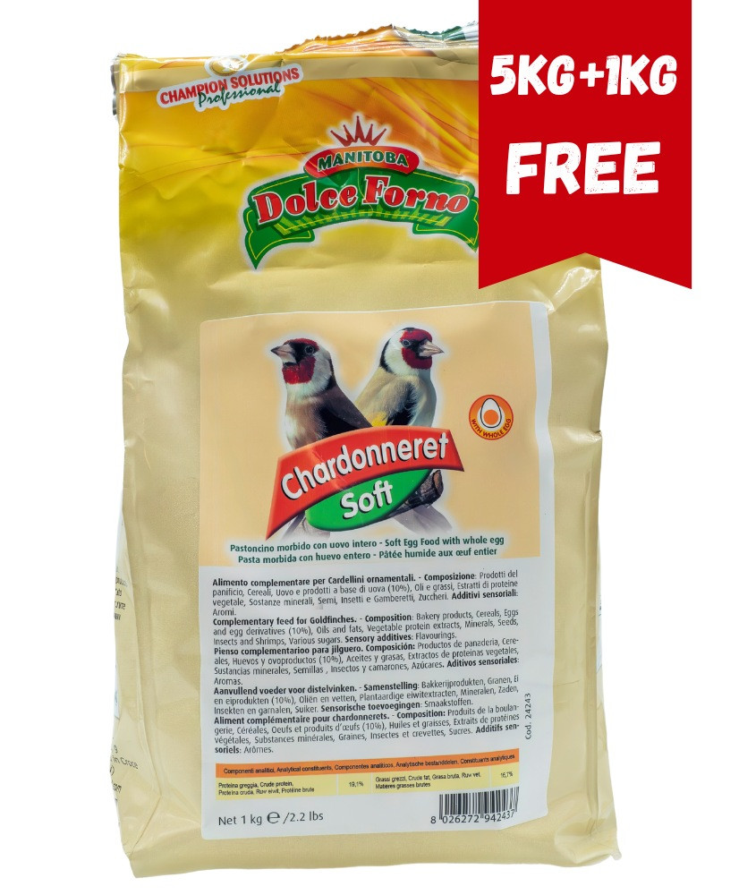 Manitoba chardonneret 5kg + 1kg gratuit