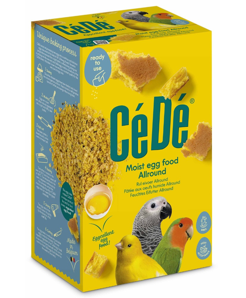 Cédé Pâtée Aux Oeufs Humide Allround 1kg