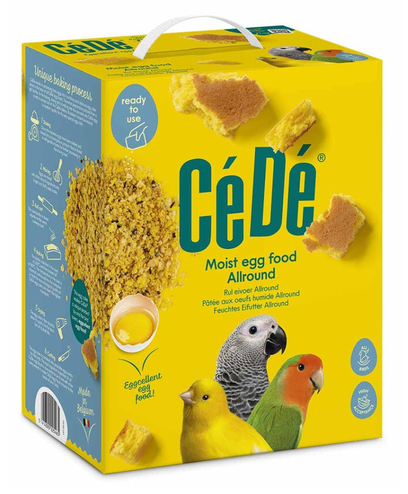 Cédé Pâtée Aux Oeufs Humide Allround 5kg