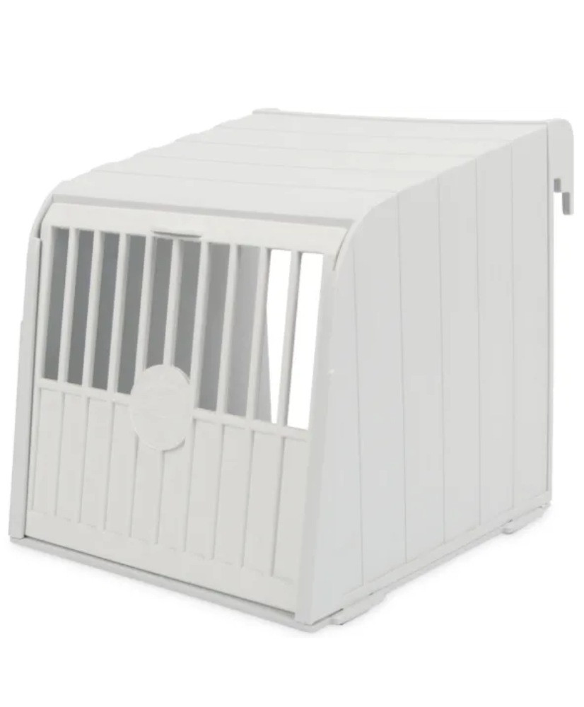 Nichoir en plastique beige (sans nid)