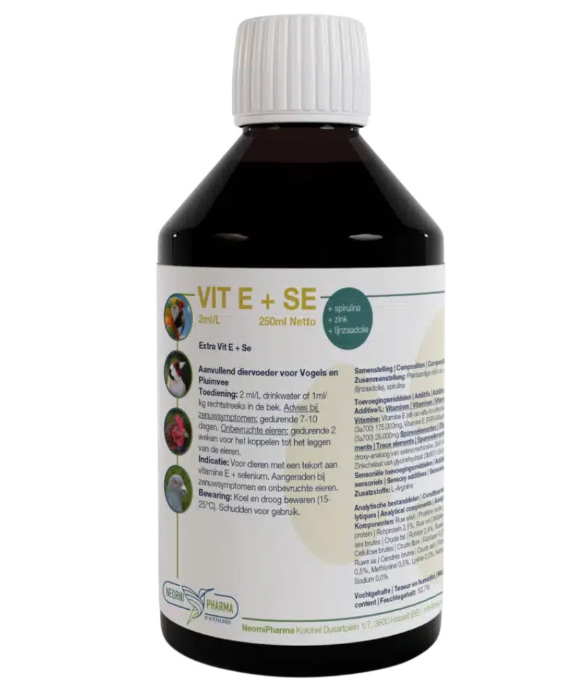 Neornipharma Vit E + Se (augmente la fertilité) 250ml