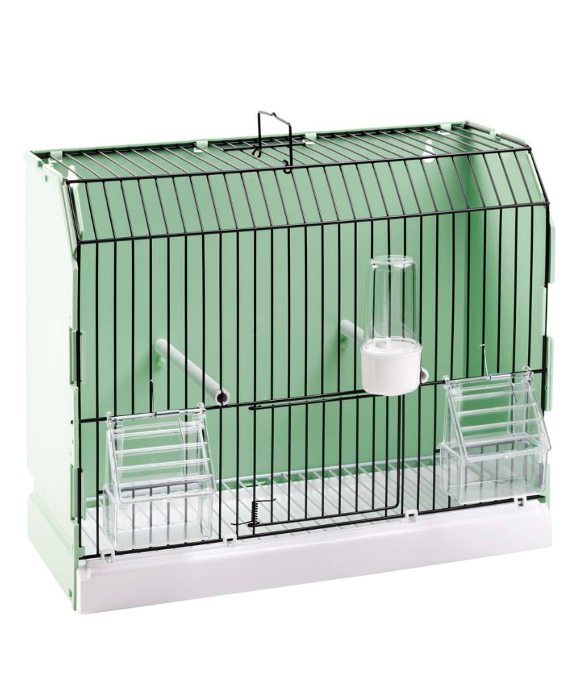Cage d'exposition 2GR verte