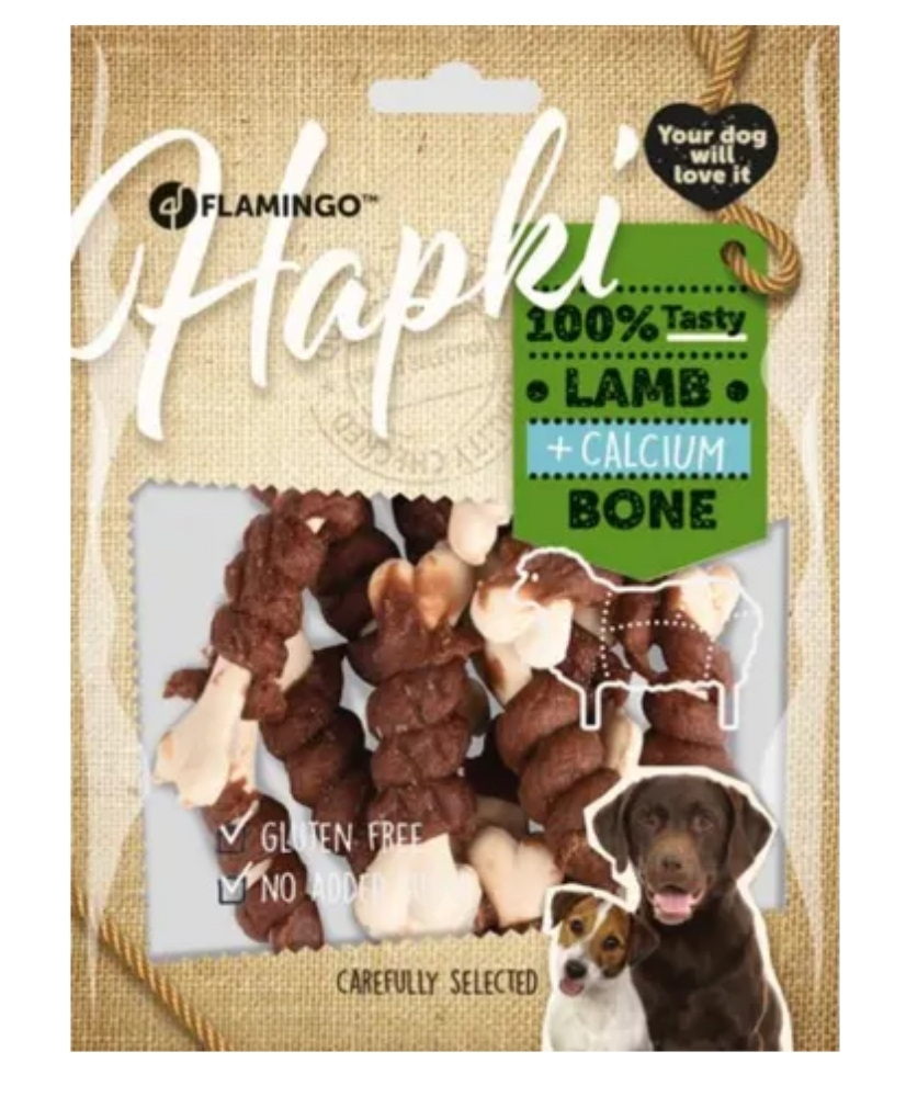 Calcium Bone Lamb 150g - Hapki