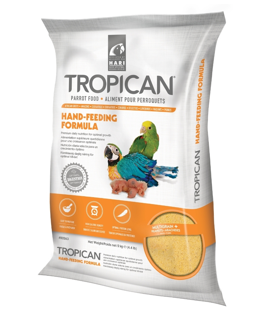 Hari Tropican hand-feeding formula - Aliment d'élevage à la main – 2 kg