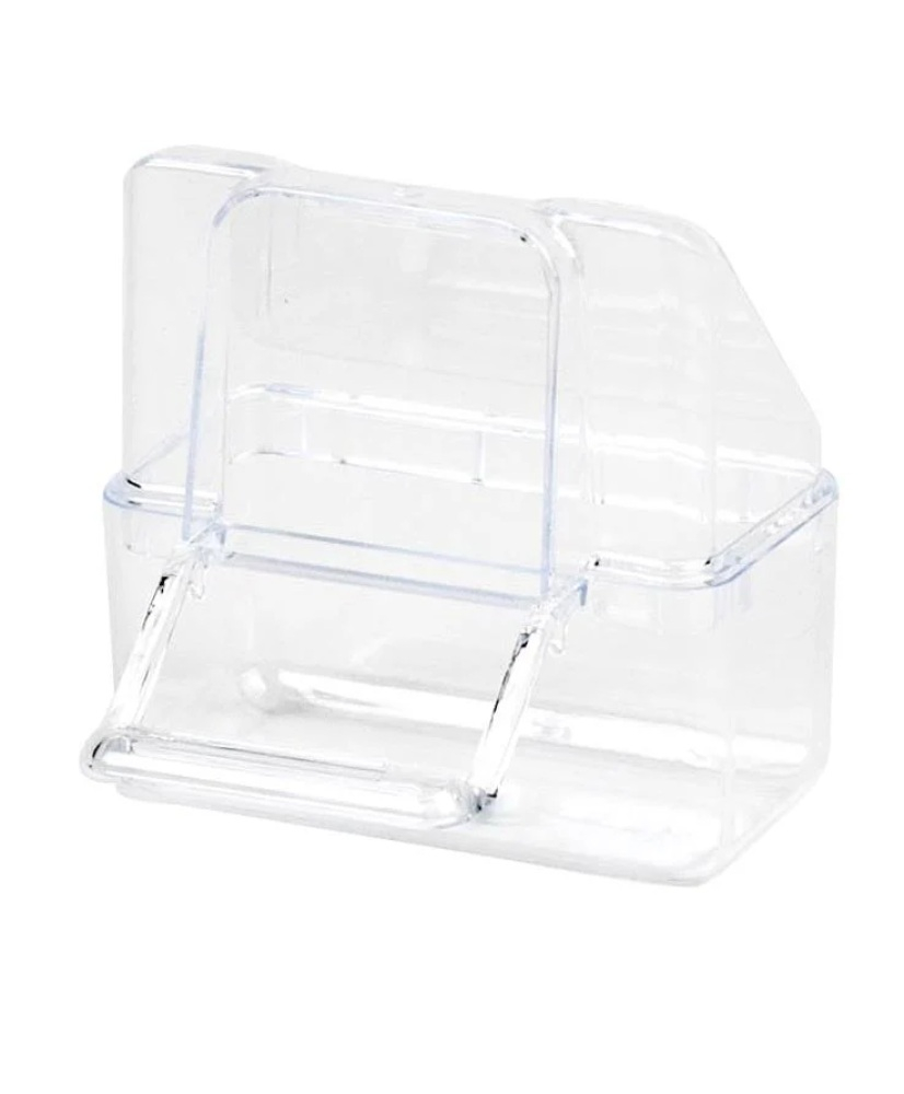 Voerbak 'Exterieur' 7x4x8cm transparant - 2GR