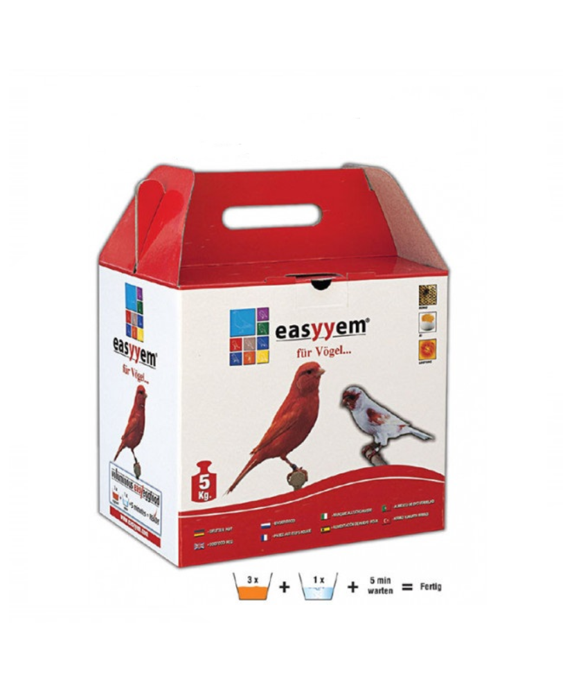Easyyem Eivoer Kanarie rood - 5kg