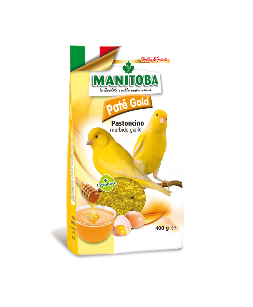Manitoba pâtée gold (pâtée aux œufs avec miel, prête à l’emploi) 400g