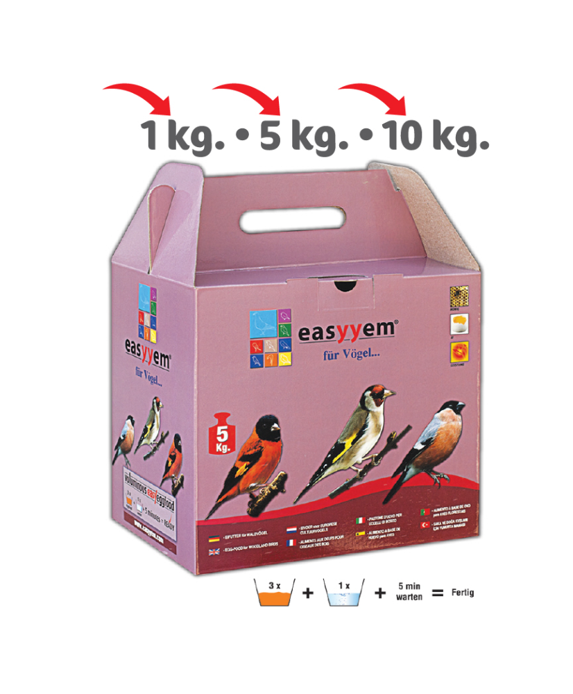 Easyyem Pâtée aux oeufs pour oiseaux indigènes